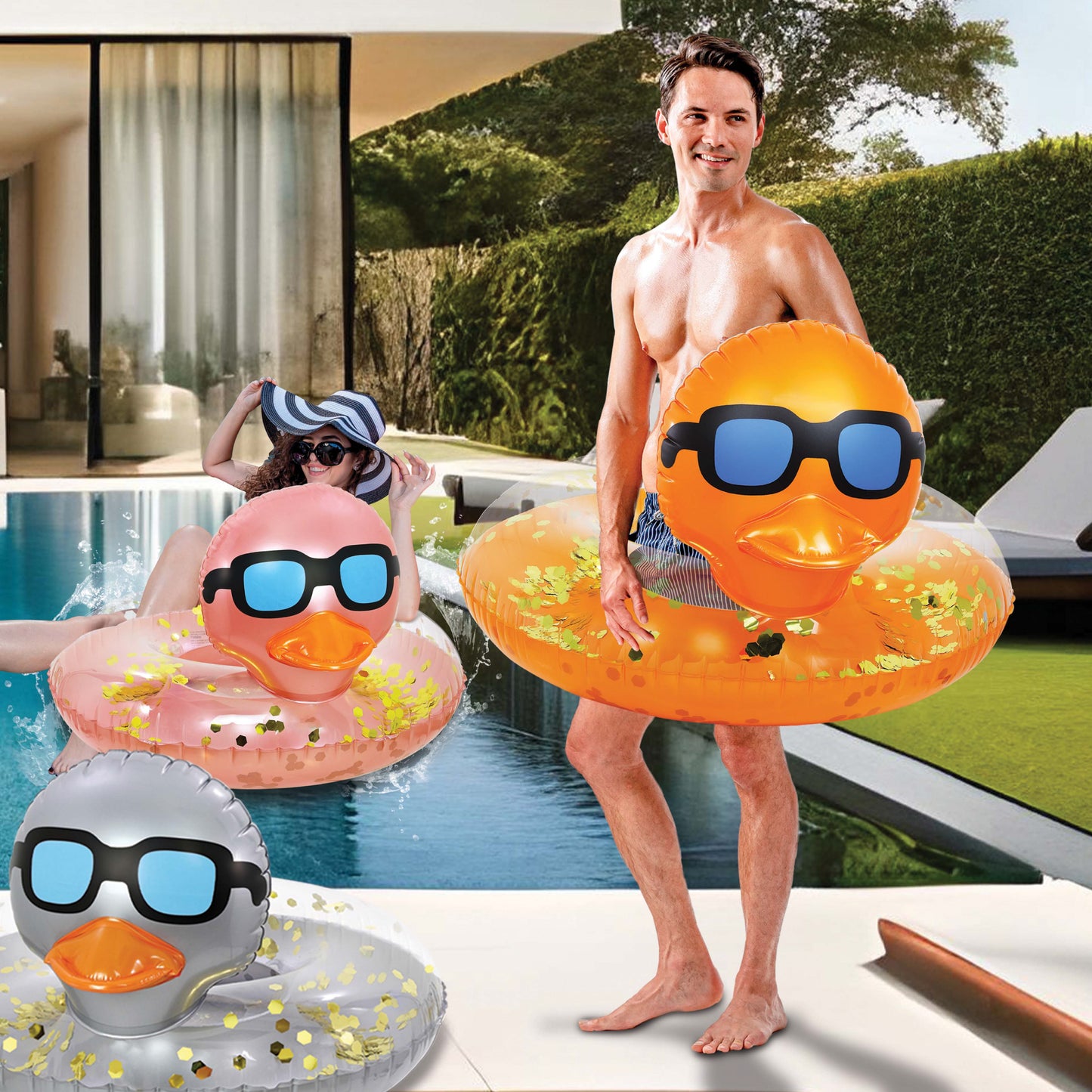 POZA - 36 INCH DUCK TUBE - ORANGE GOLD