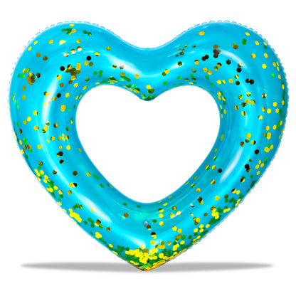 POZA - 48 INCH HEART TUBE - BLUE GOLD