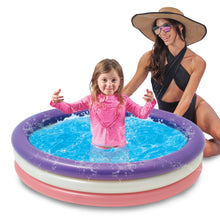 40 INCH KIDS POOL ROUND NON-INFLATED BOTTOM - PURPLE, PEARL, ROSE GOLD
