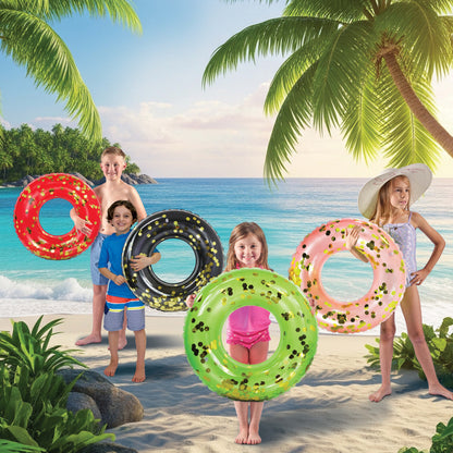 POZA - 23 INCH KIDS TUBE - RED, BLACK, GREEN, ROSE GOLD - SET OF 4