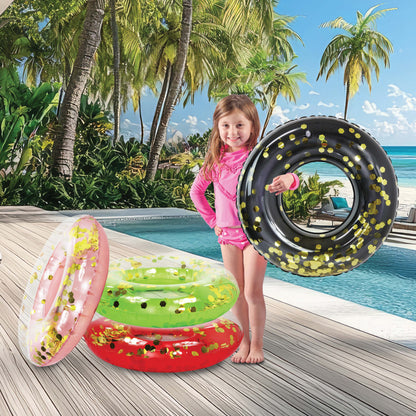 POZA - 23 INCH KIDS TUBE - RED, BLACK, GREEN, ROSE GOLD - SET OF 4