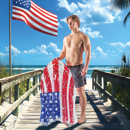 POZA - 43 INCH BODYBOARD WITH HANDLES - USA FLAG - SET OF 2