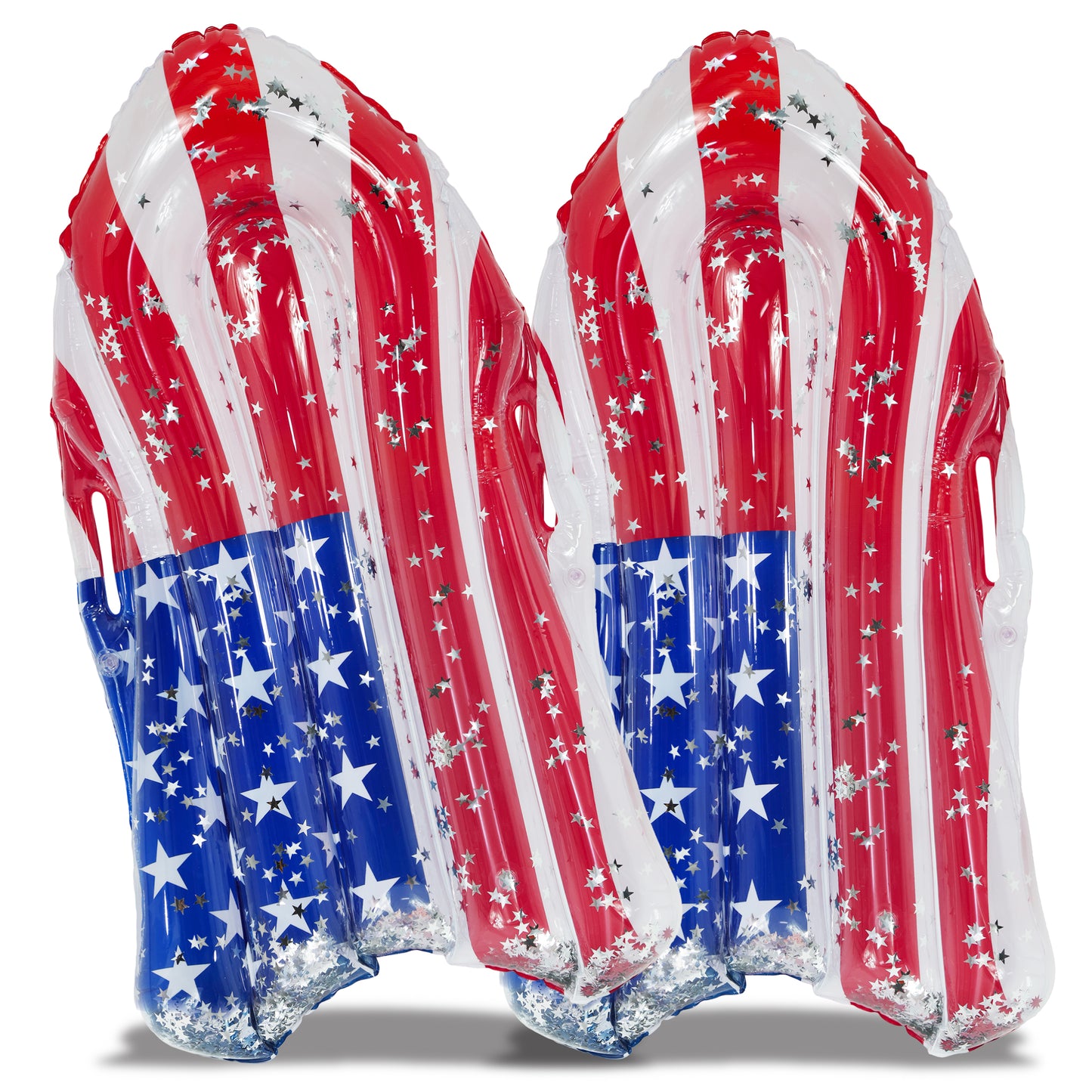 POZA - 43 INCH BODYBOARD WITH HANDLES - USA FLAG - SET OF 2