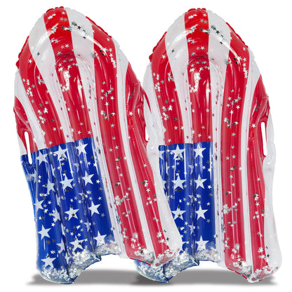 POZA - 43 INCH BODYBOARD WITH HANDLES - USA FLAG - SET OF 2