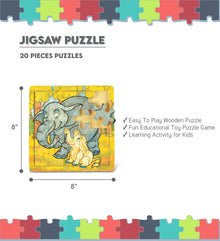 Elephant & Baby - Jigsaw