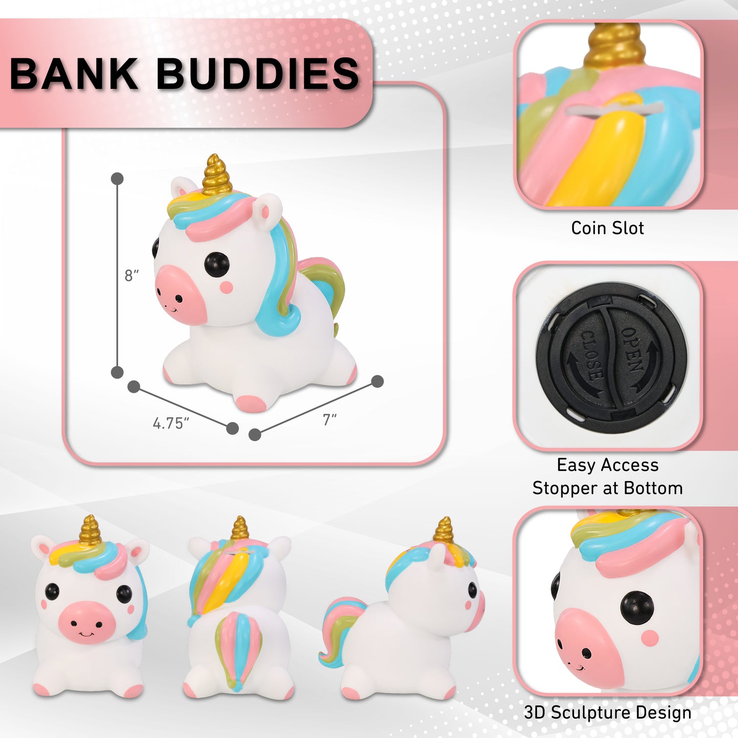 BANK BUDDIES - UNICORN