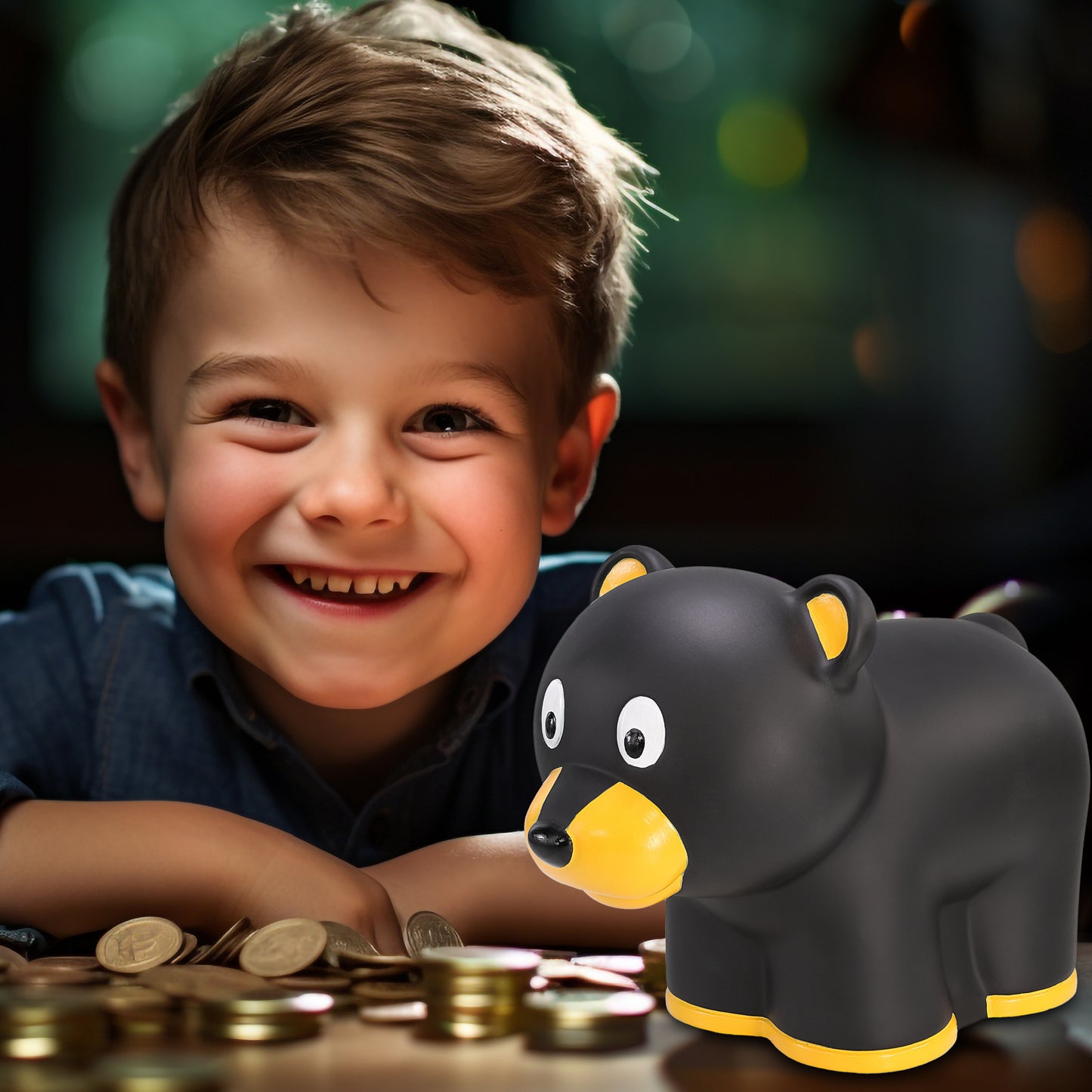 BANK BUDDIES - BLACK BEAR
