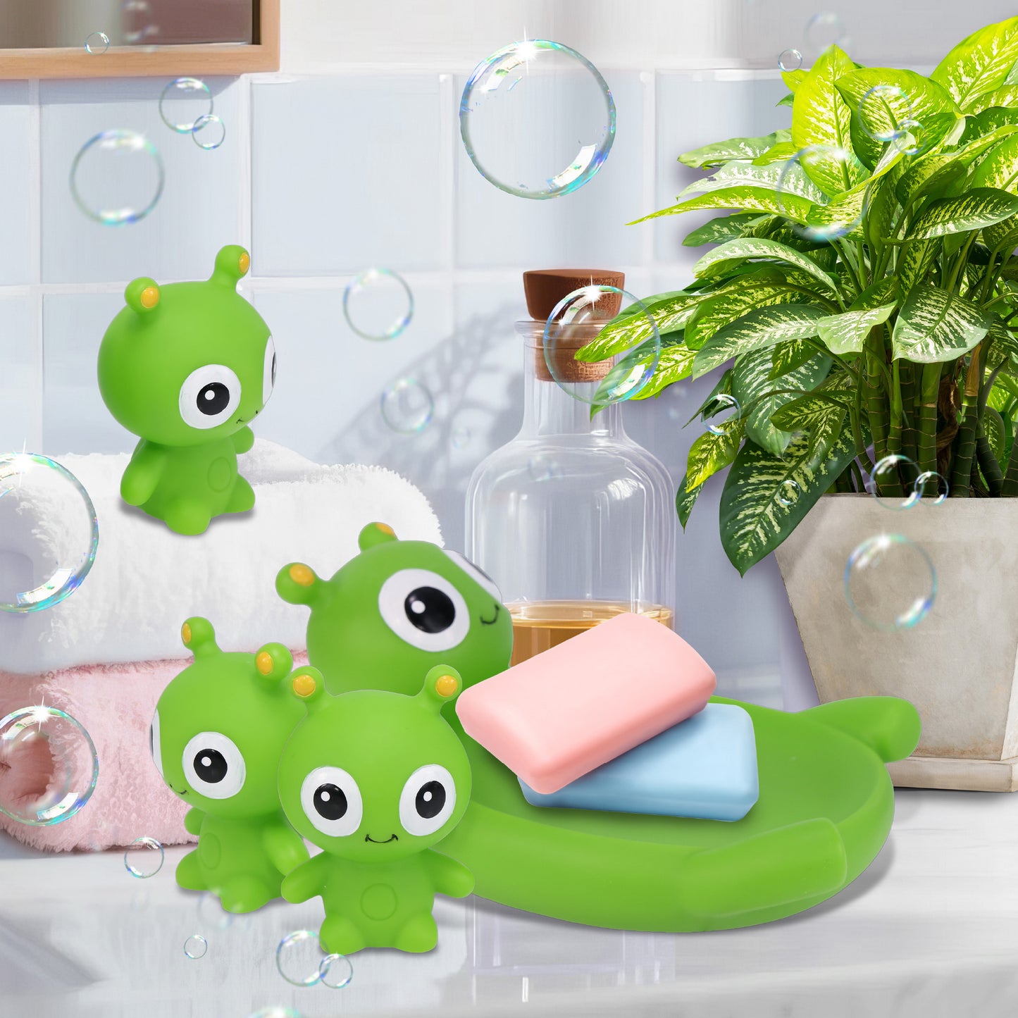 FAMILY BATH BUDDIES - ALIEN