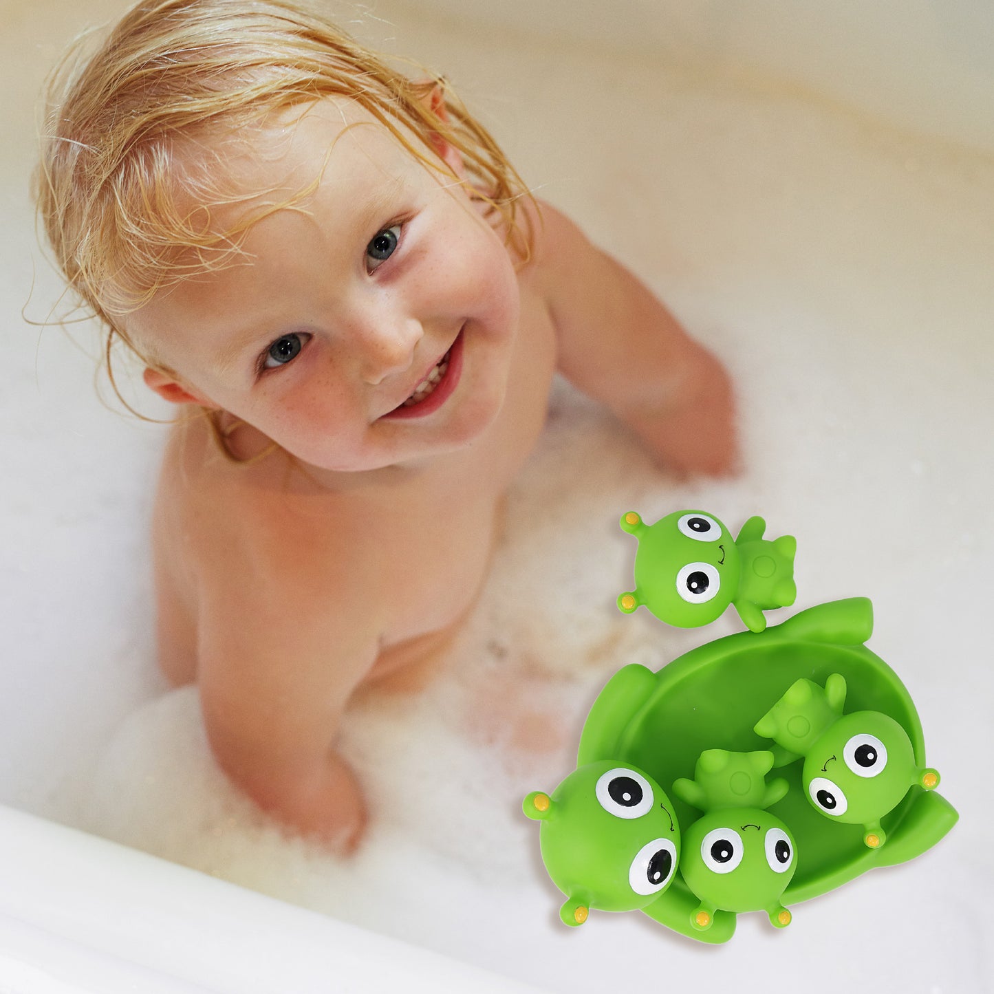 FAMILY BATH BUDDIES - ALIEN