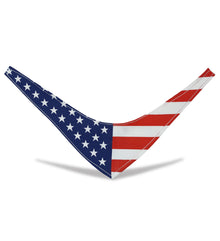 DolliBu USA Flag Bandana Neck Scarf For Stuffed Animal Costume - 10 inches