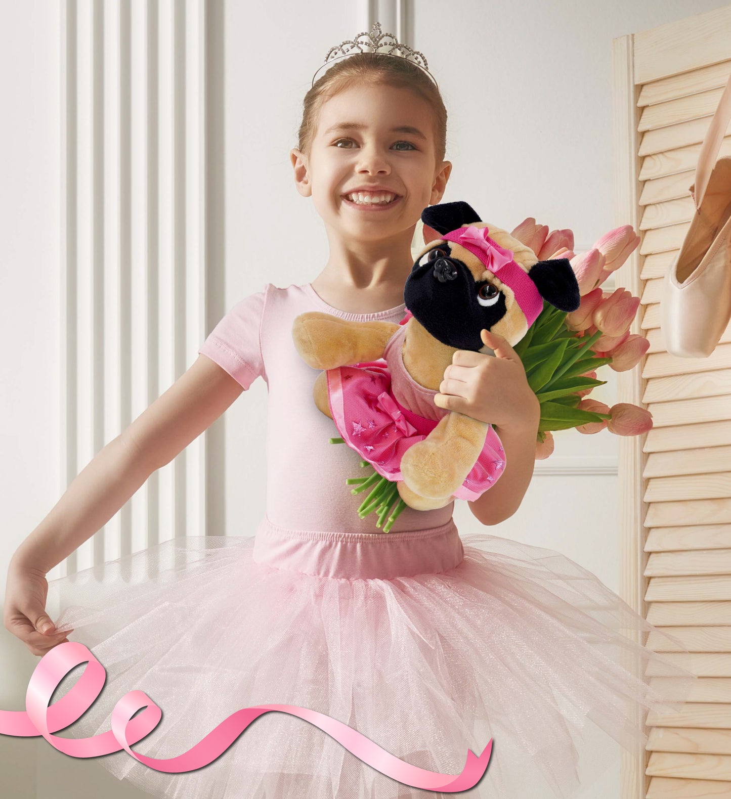 PLUSH DRESS-UP - BALLERINA LARGE