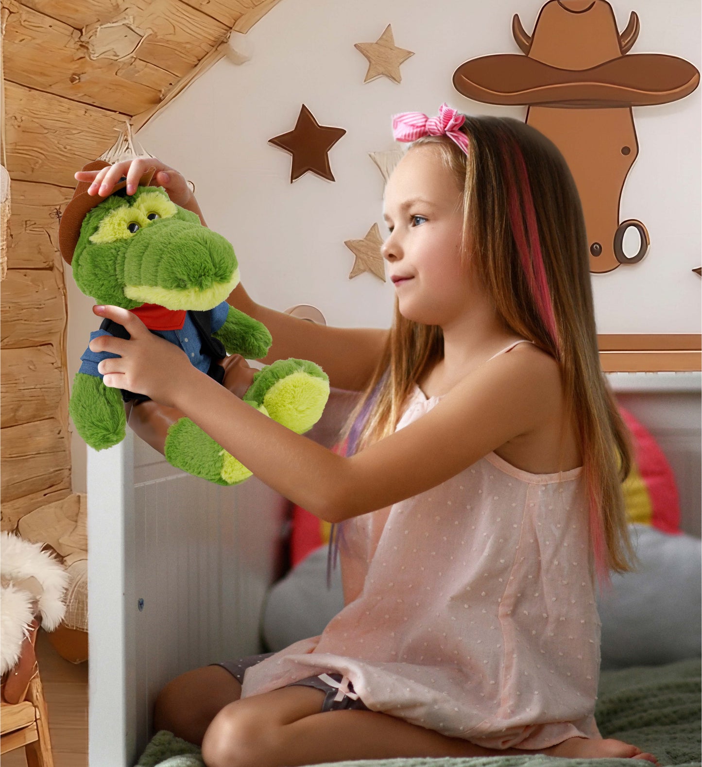 PLUSH DRESS-UP - COWBOY LARGE