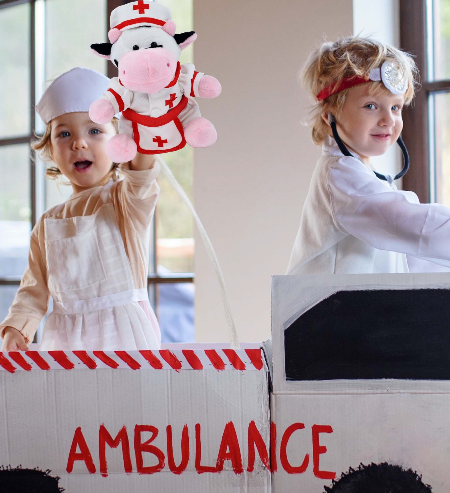 PLUSH DRESS-UP - NURSE SMALL