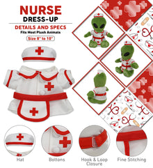 PLUSH DRESS-UP - NURSE LARGE