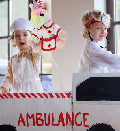 PLUSH DRESS-UP - NURSE LARGE