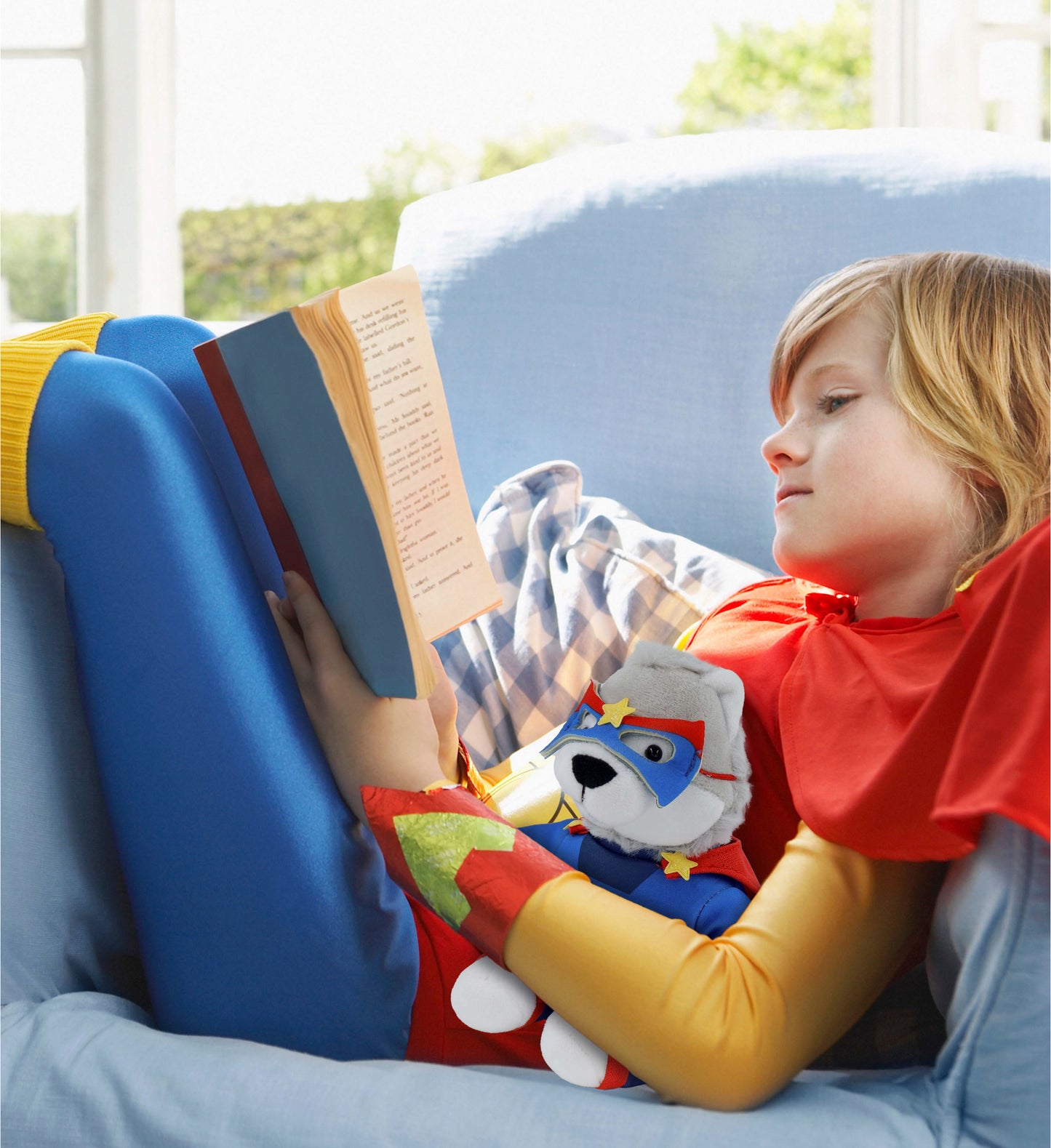 PLUSH DRESS-UP - SUPER HERO SMALL