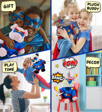 PLUSH DRESS-UP - SUPER HERO LARGE