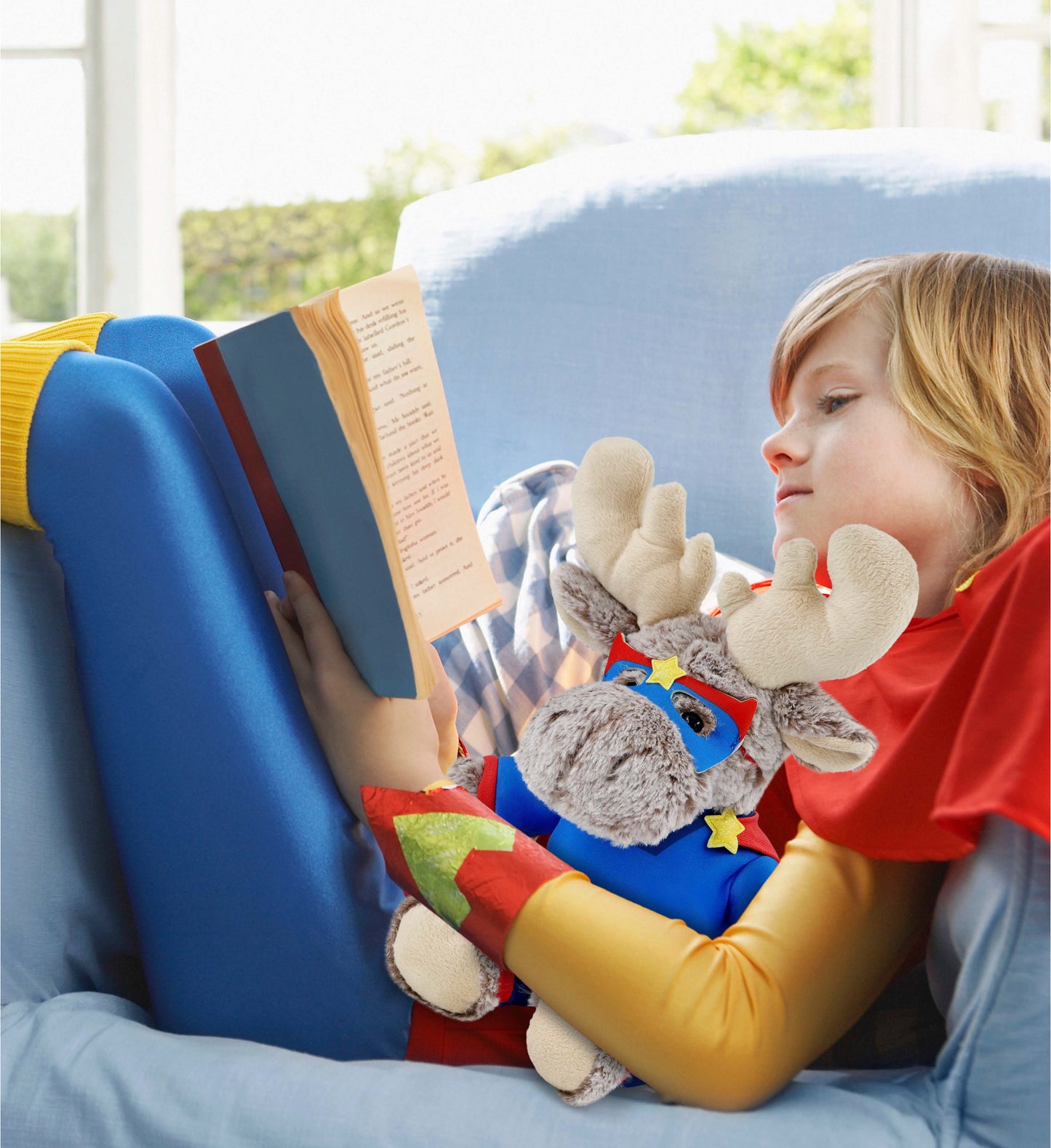 PLUSH DRESS-UP - SUPER HERO LARGE