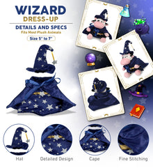 PLUSH DRESS-UP - WIZARD SMALL