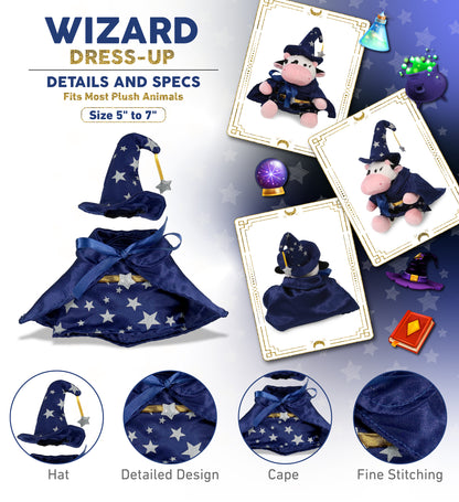 PLUSH DRESS-UP - WIZARD SMALL