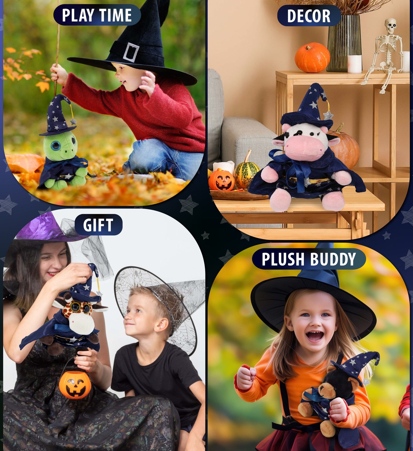 PLUSH DRESS-UP - WIZARD SMALL