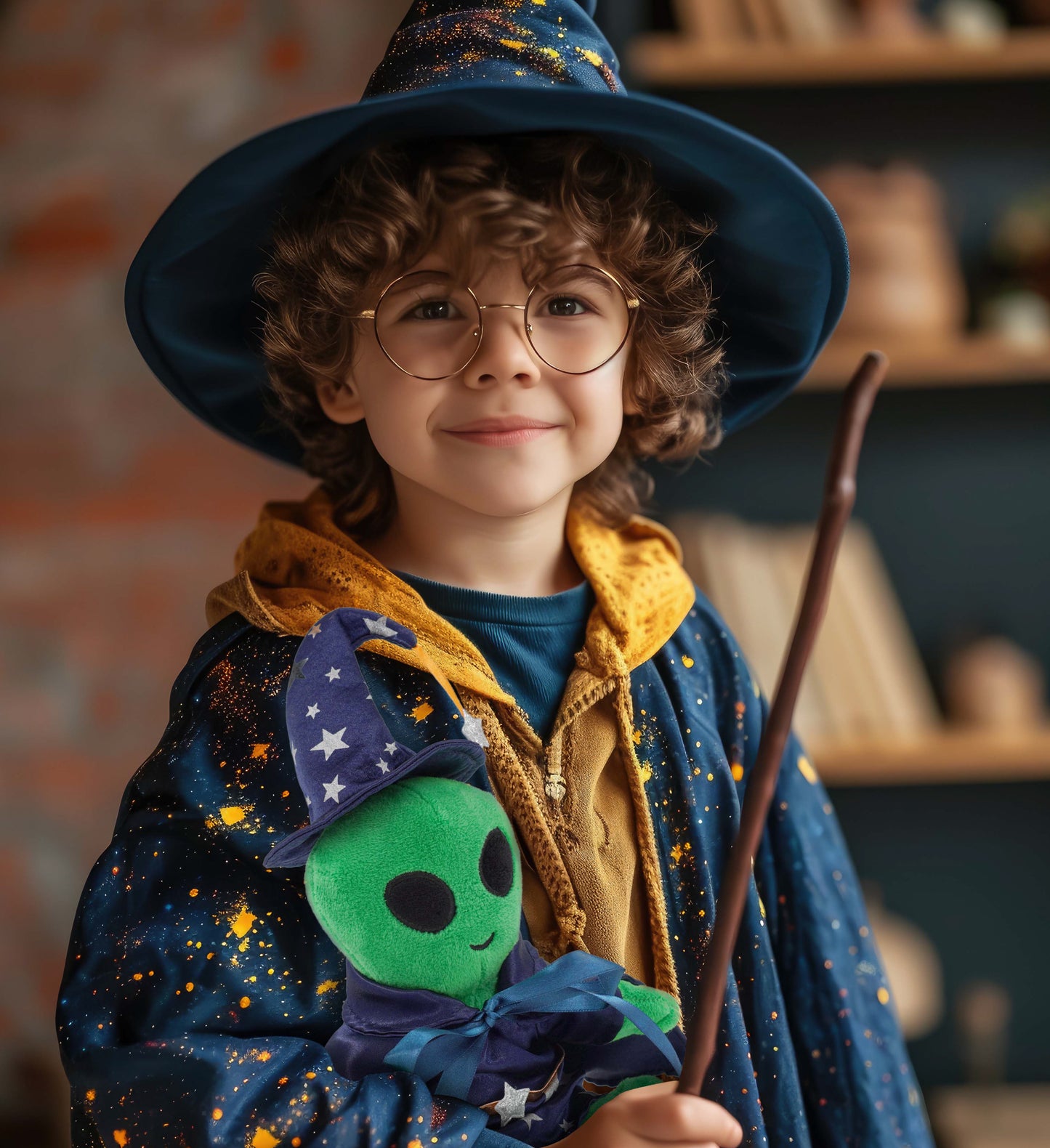 PLUSH DRESS-UP - WIZARD SMALL