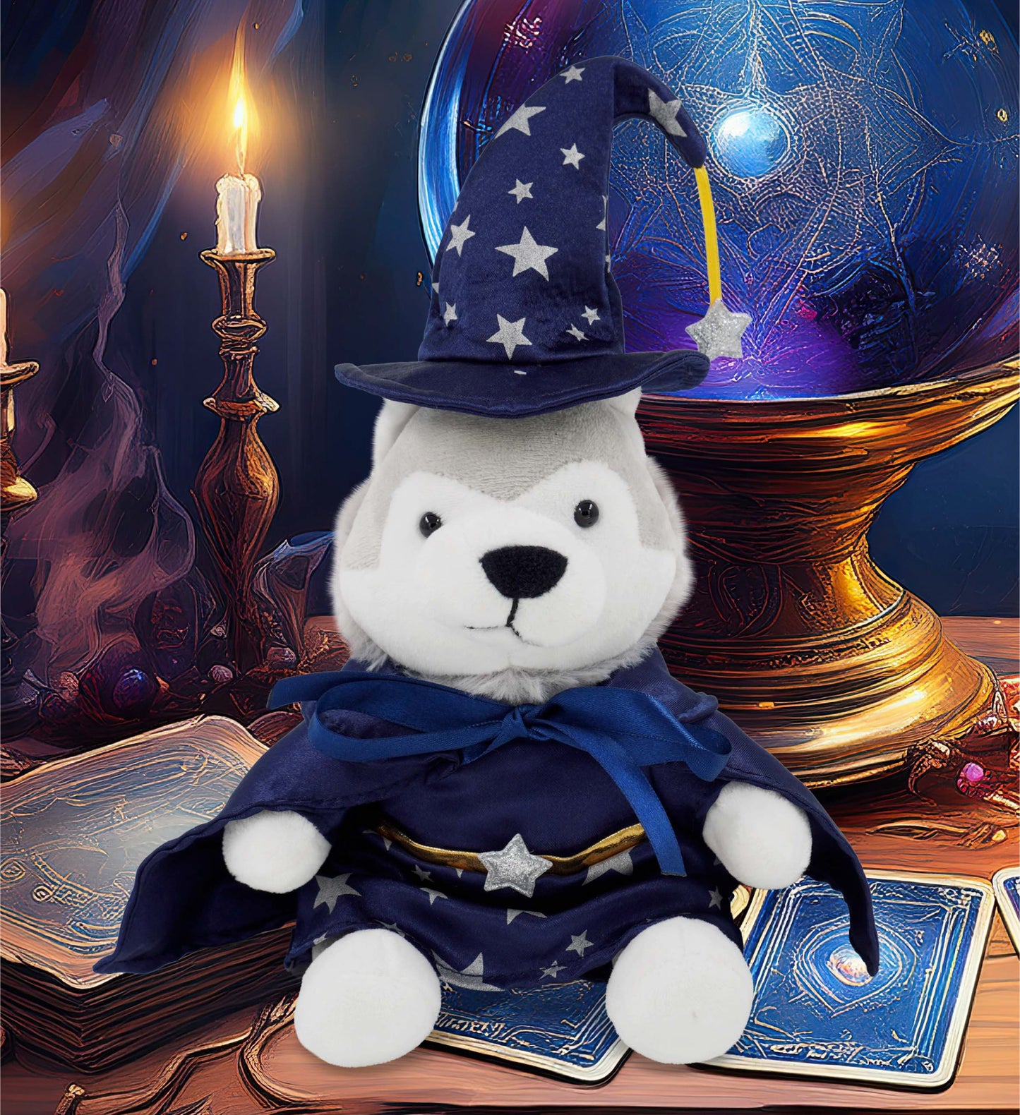 PLUSH DRESS-UP - WIZARD SMALL