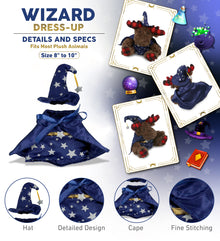 PLUSH DRESS-UP - WIZARD LARGE