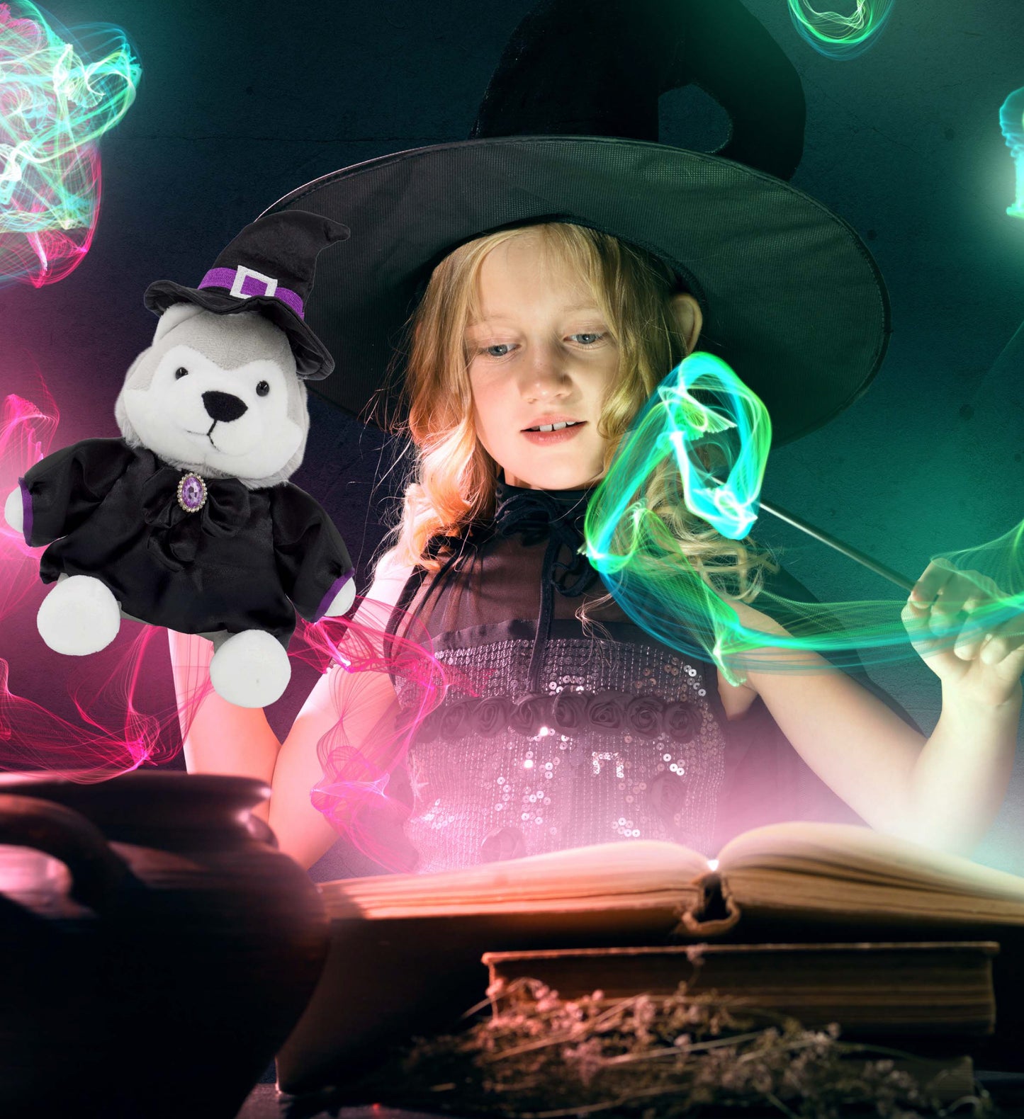 PLUSH DRESS-UP - WITCH SMALL