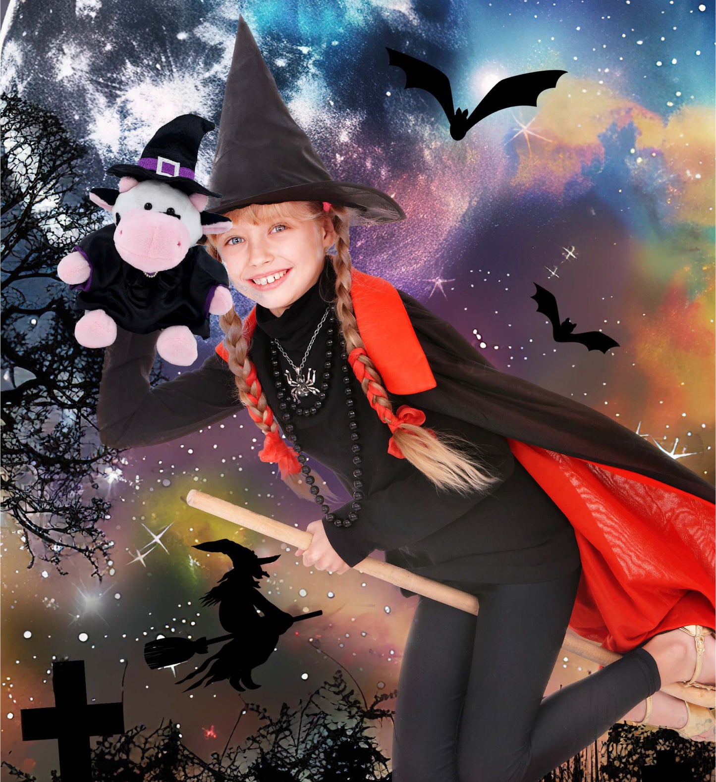PLUSH DRESS-UP - WITCH SMALL