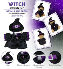 PLUSH DRESS-UP - WITCH LARGE