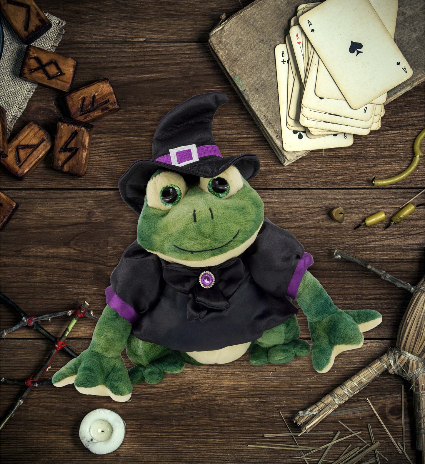 PLUSH DRESS-UP - WITCH LARGE