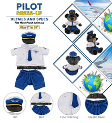 PLUSH DRESS-UP - PILOT LARGE