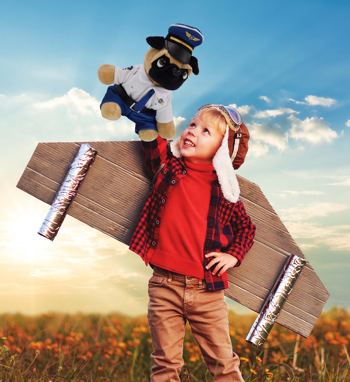 PLUSH DRESS-UP - PILOT LARGE