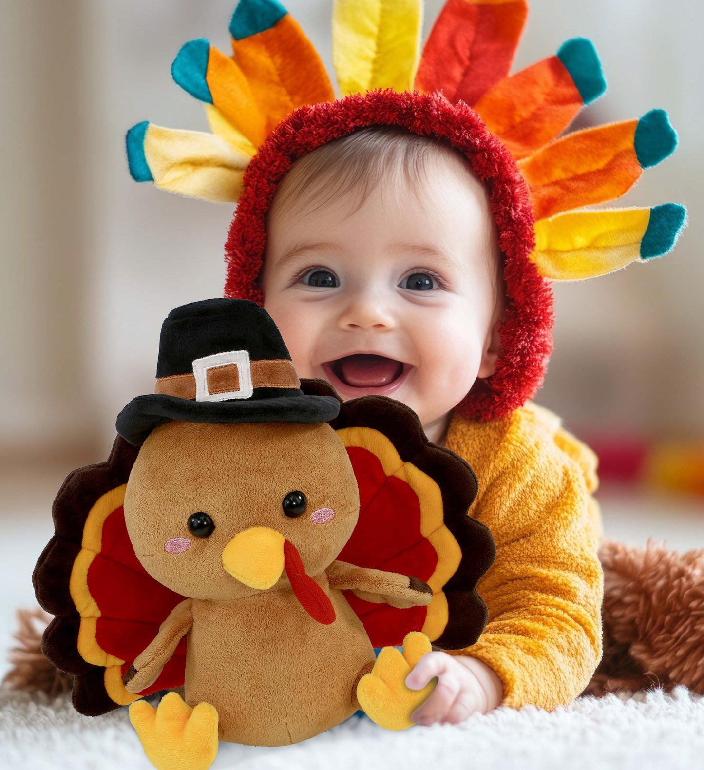 PLUSH - TURKEY 10"
