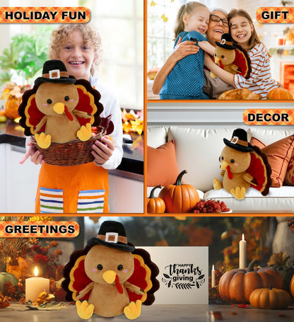 PLUSH - TURKEY 10"