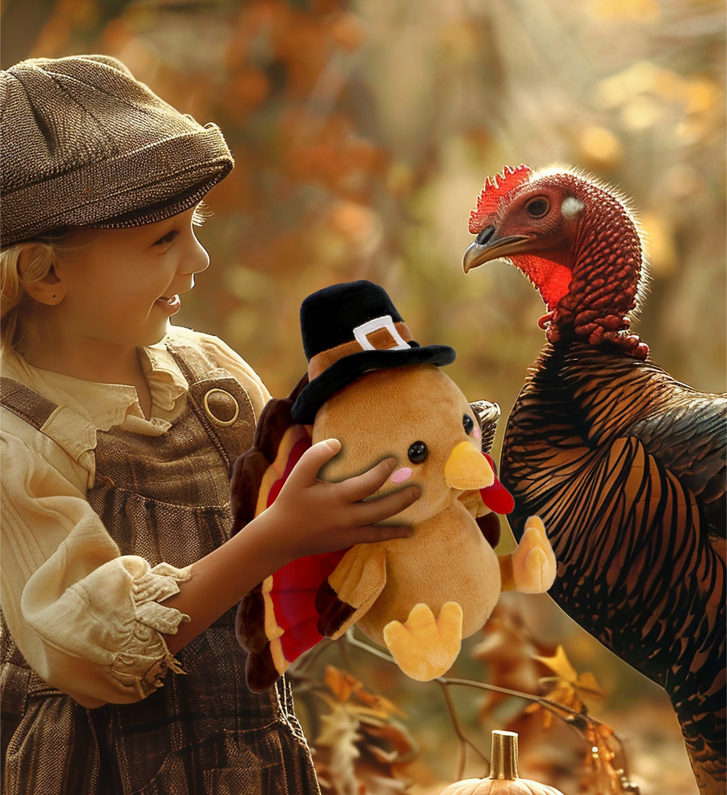 PLUSH - TURKEY 10"