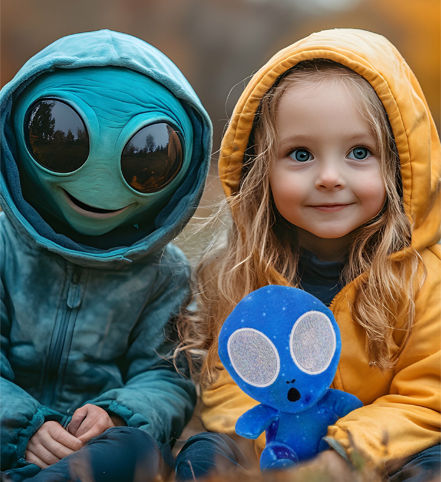 SNUG-MOOSHIES PLUSH - SPACE BLUE ALIEN 6"