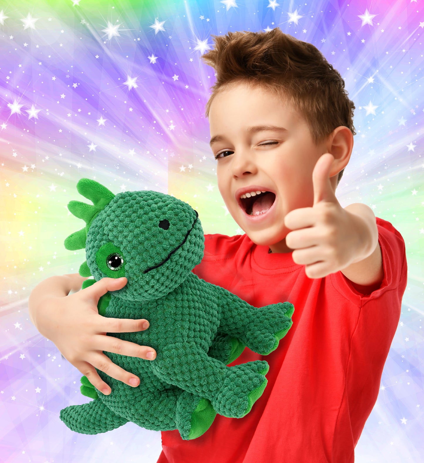 SUPER SOFT PLUSH - GREEN IGUANA 9"