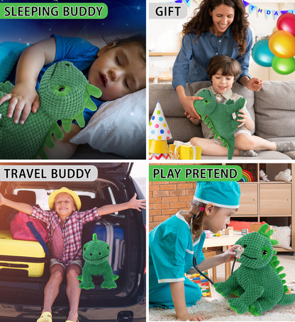 SUPER SOFT PLUSH - GREEN IGUANA 9"