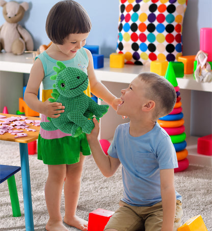 SUPER SOFT PLUSH - GREEN IGUANA 9"