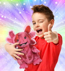 SUPER-SOFT PLUSH - AXOLOTL 9.5"