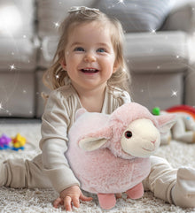 SUPER-SOFT PLUSH - BABY PINK SHEEP 11"
