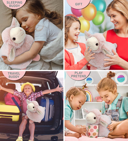 SUPER-SOFT PLUSH - BABY PINK SHEEP 11"