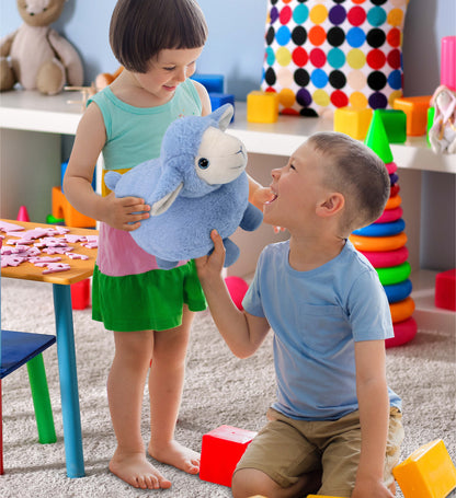 SUPER-SOFT PLUSH - BABY BLUE SHEEP 11"