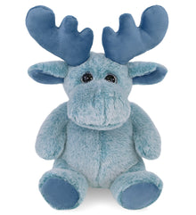 SUPER-SOFT PLUSH - BABY BLUE MOOSE 8.5"