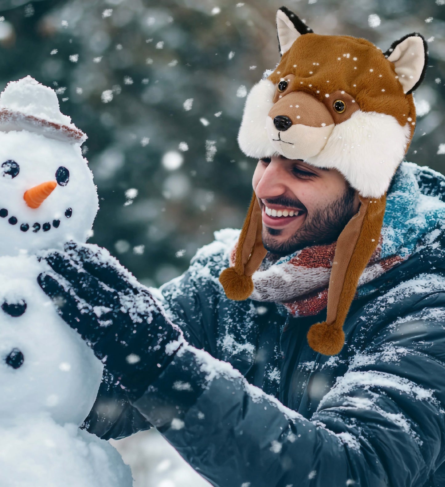 SUPER-SOFT PLUSH HAT - FOX