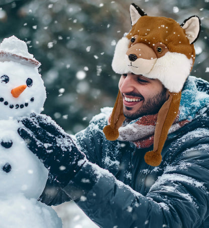 SUPER-SOFT PLUSH HAT - FOX
