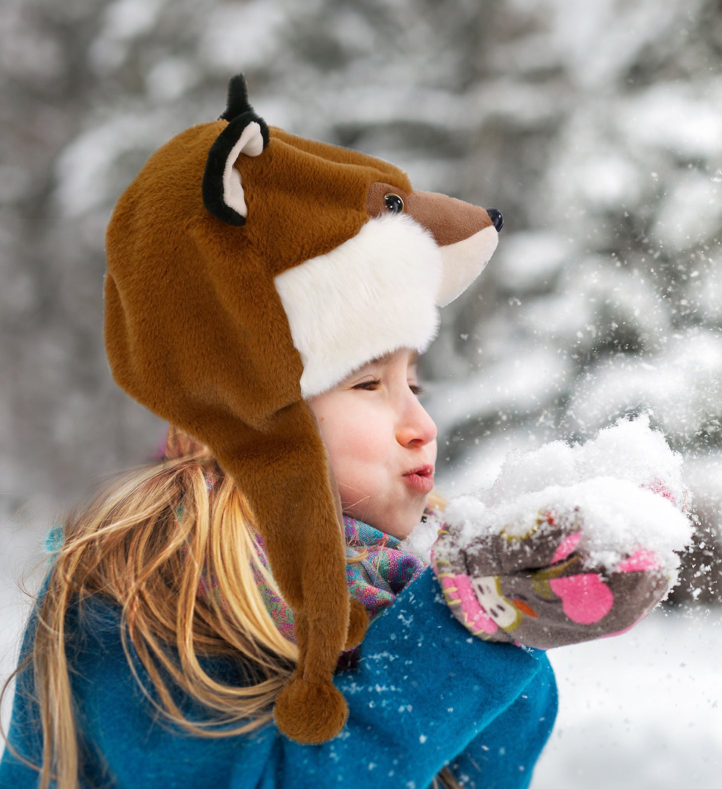 SUPER-SOFT PLUSH HAT - FOX