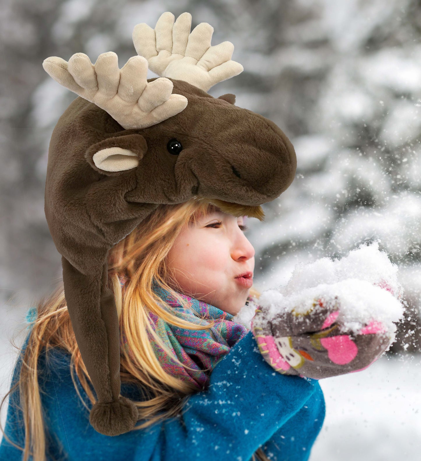 SUPER-SOFT PLUSH HAT - MOOSE
